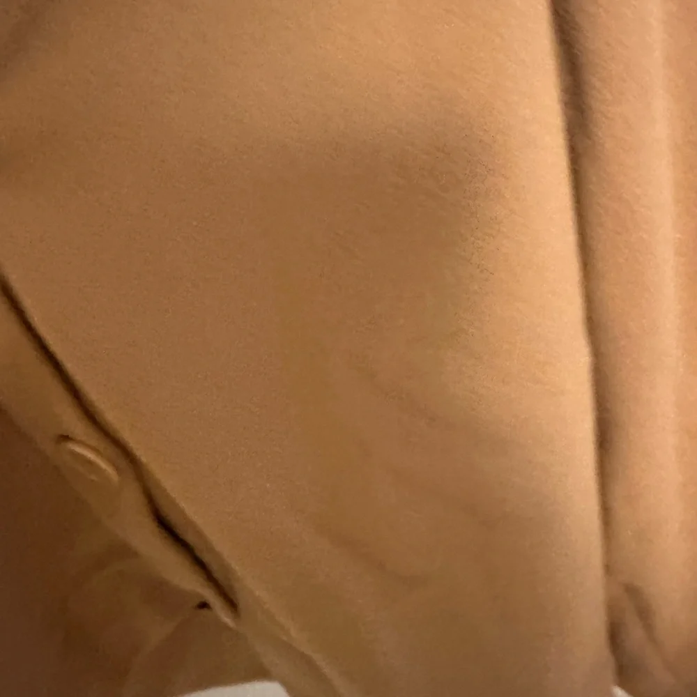 Dudley Stephens Kelly Puff Sleeve Cardigan size M Camel Vello Fleece NWT - Picture 4 of 7